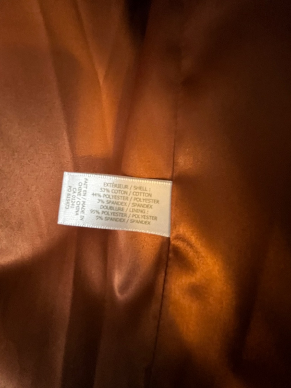 Simons - Women’s Bronze Shirt-Collar Blazer - Picture 7 of 9